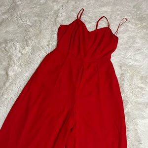 Red Jumpsuit